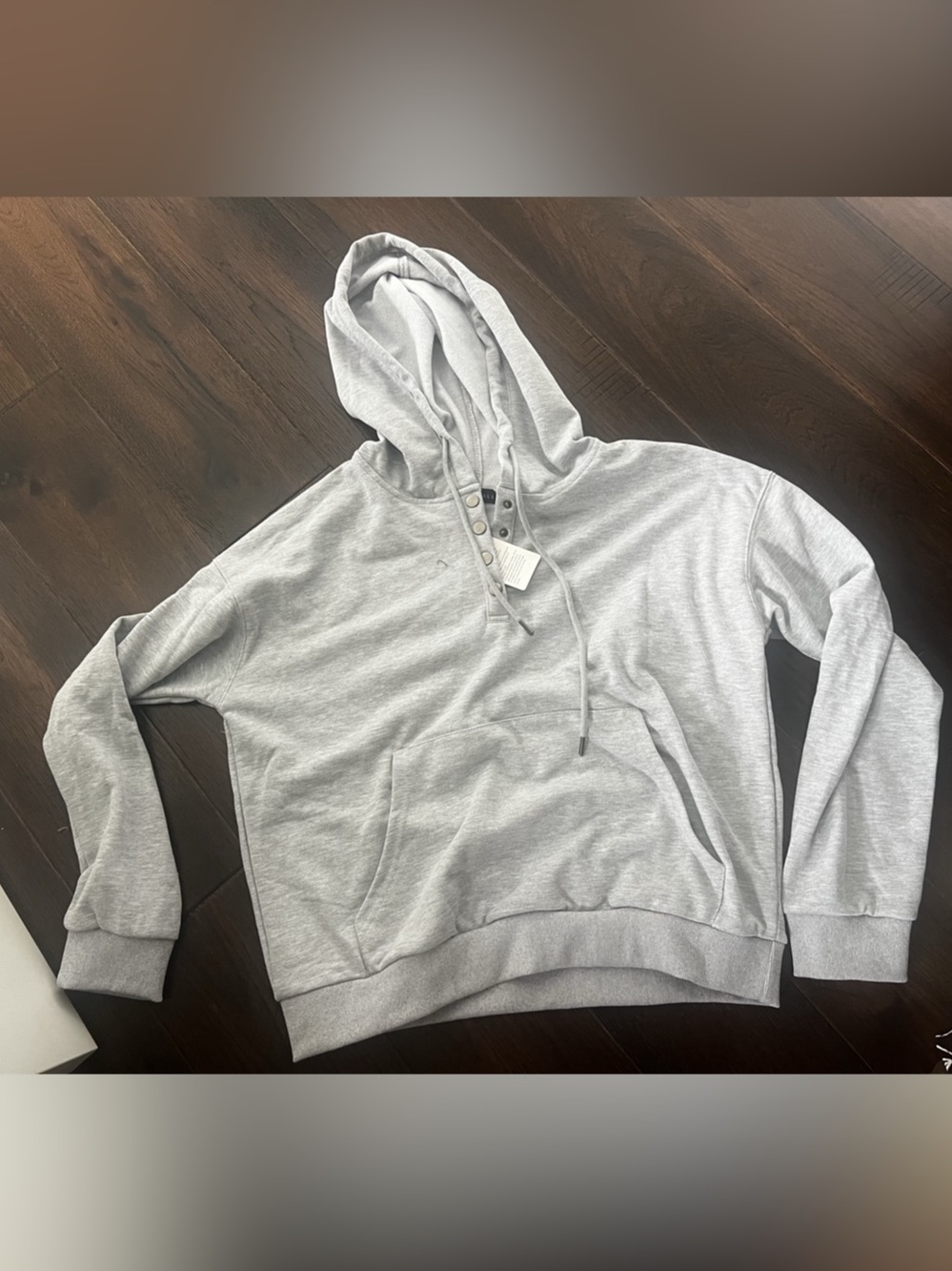 Gray Pullover Hoodie New
